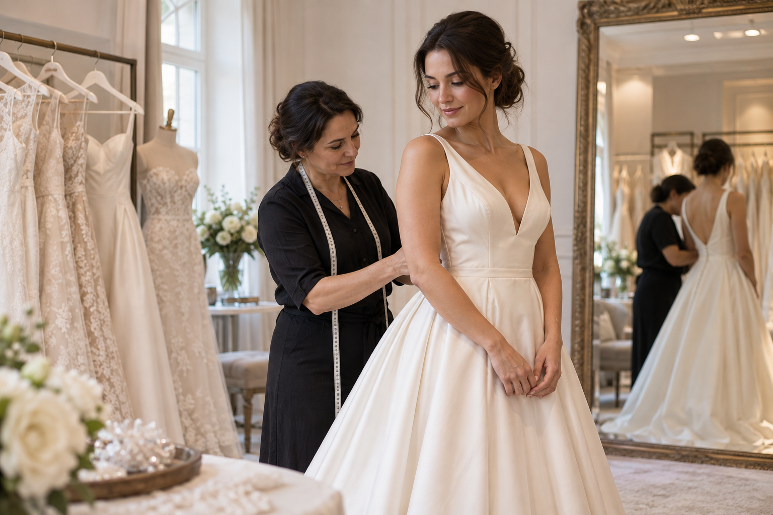 Como escolher o vestido de noiva: do estilo à prova final