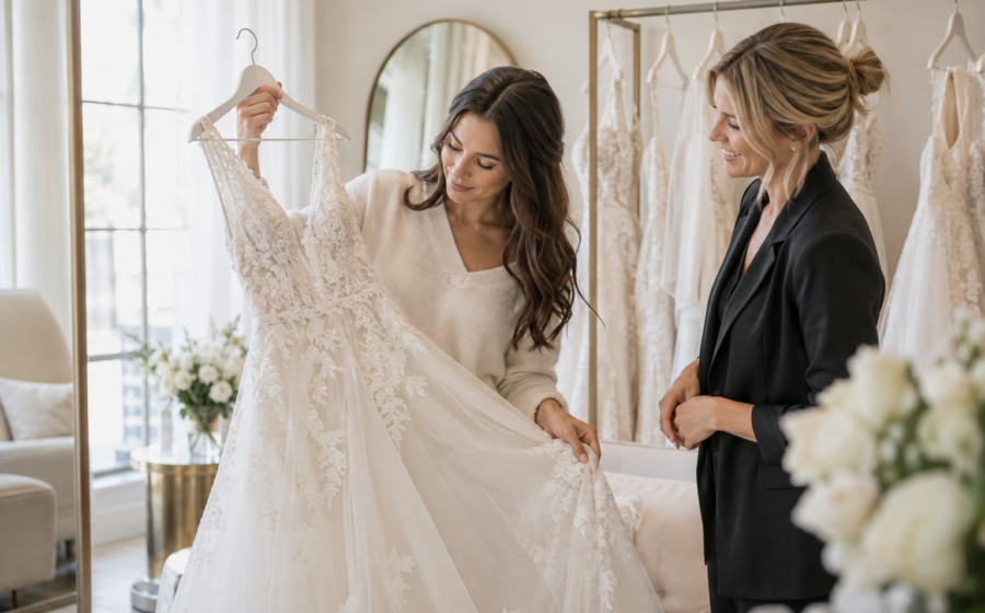 Quando começar a procurar o vestido de noiva?